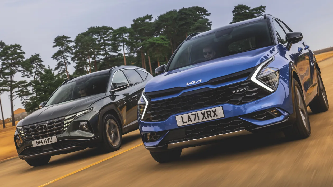 Home kia sportage vs hyundai tucson