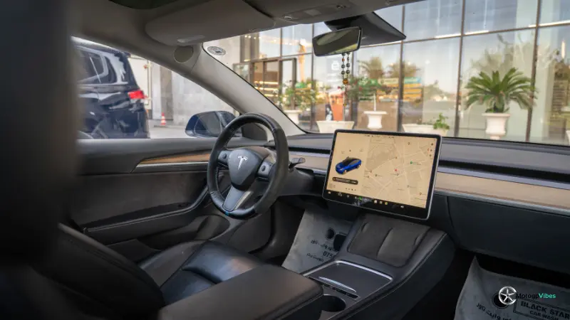 Tesla Model S interior