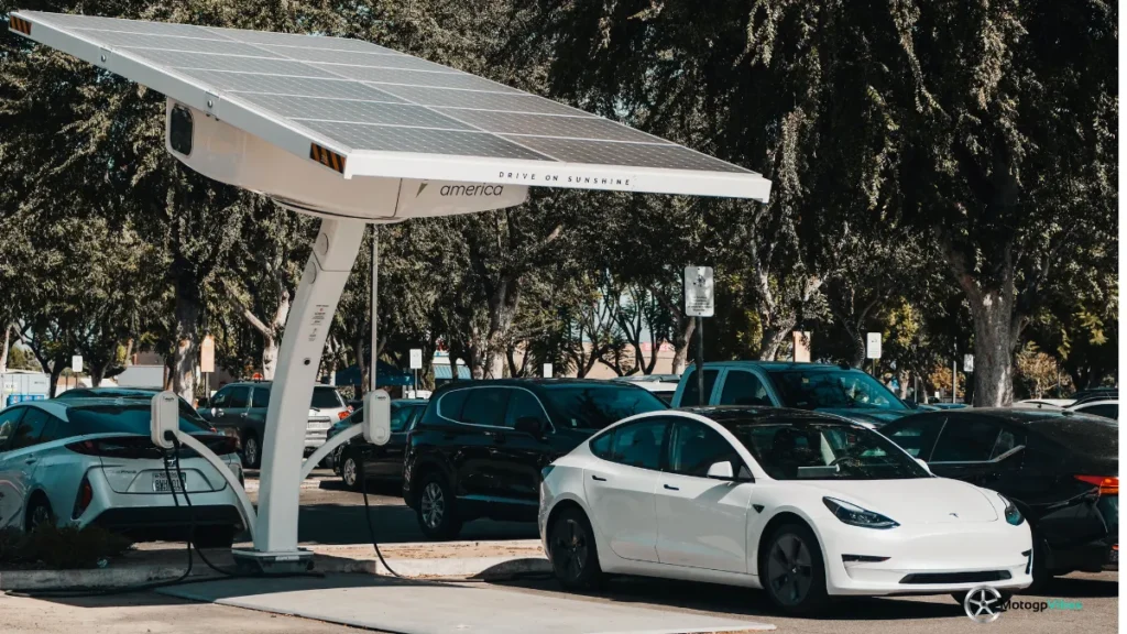 Electric Car Charging with Solar Panels