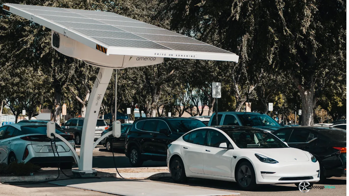 Electric Car Charging with Solar Panels